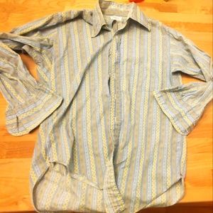 Shades of Versailles button down shirt